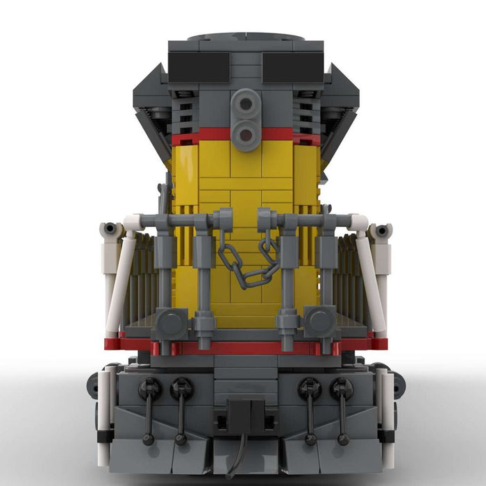 MOC - 125311 EMD SD90MAC - H2 Union Pacific Train Model - LesDiy - Building Blocks -