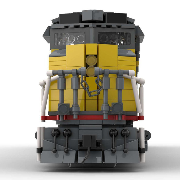 MOC - 125311 EMD SD90MAC - H2 Union Pacific Train Model - LesDiy - Building Blocks -