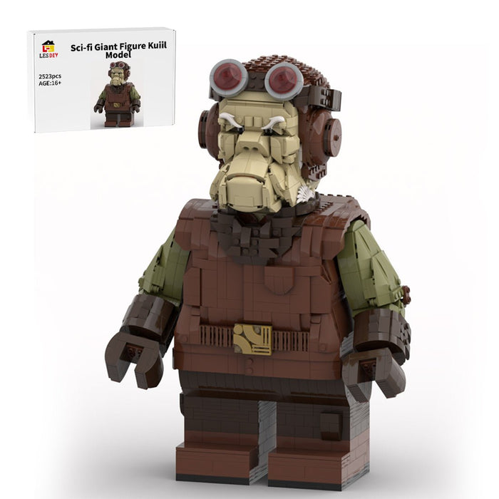 MOC - 125614 Kuiil Megafigure(with Helmet) - LesDiy -