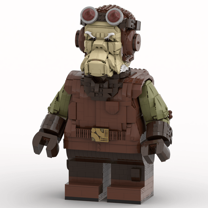 MOC - 125614 Kuiil Megafigure(with Helmet) - LesDiy -