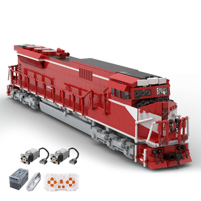 MOC - 126405 EMD SD90/43MAC The Indiana Railroad Train Model - LesDiy - Locomotive -
