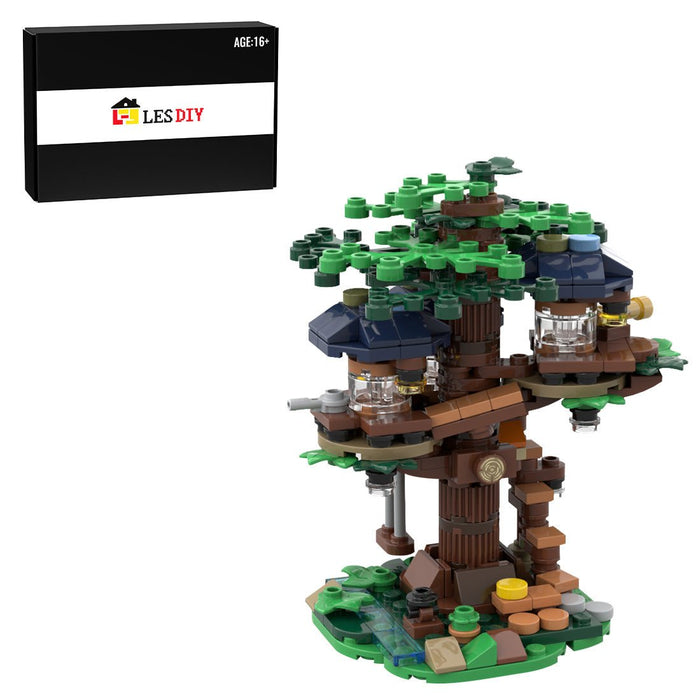 MOC - 126557 Tree House - Summer Version Building Blocks - LesDiy -