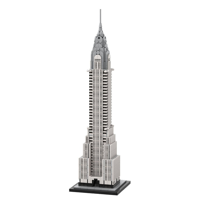 MOC - 127022 Chrysler Building 1:800 Scale - LesDiy -