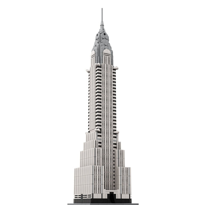 MOC - 127022 Chrysler Building 1:800 Scale - LesDiy -