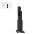 MOC - 127024 Willis Tower (Sears Tower) 1:800 Scale - LesDiy -