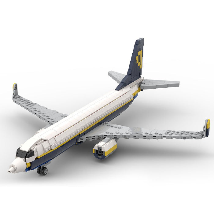 MOC - 127217 1/80 Boeing 737 Large Jetliner - Ryanair - LesDiy -
