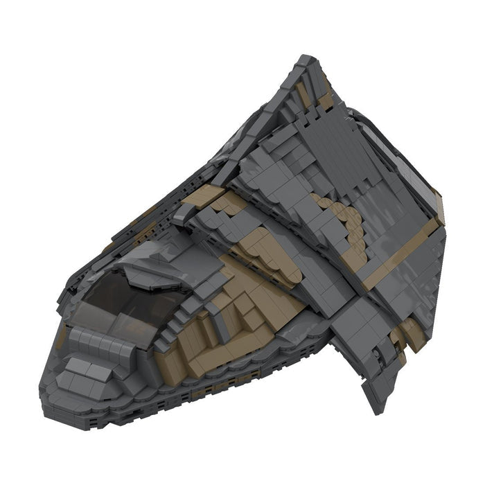 MOC - 127310 Goa'uld Tel'Tak Sci - fi Battleship Building Blocks - LesDiy - Building Blocks -