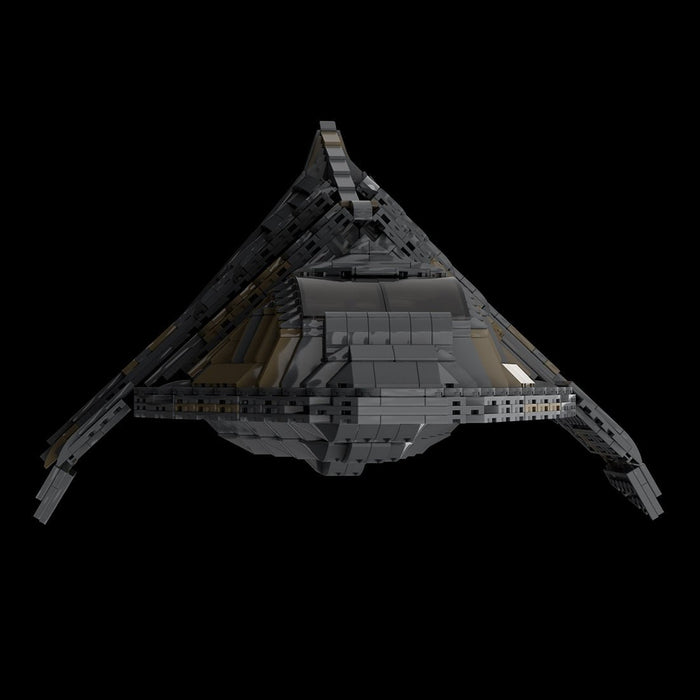 MOC - 127310 Goa'uld Tel'Tak Sci - fi Battleship Building Blocks - LesDiy - Building Blocks -