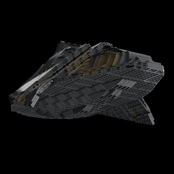 MOC - 127310 Goa'uld Tel'Tak Sci - fi Battleship Building Blocks - LesDiy - Building Blocks -