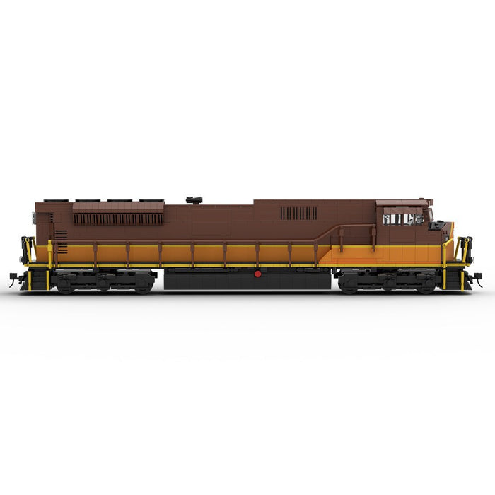 MOC - 127575 EMD SD90/43MAC Iowa Pacific Holdings Train Model - LesDiy - Building Blocks -