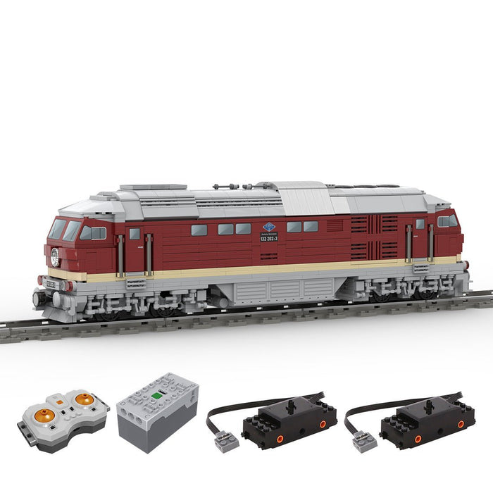 MOC - 127747 Electric Diesel Locomotive BR132 - LesDiy - Locomotive -