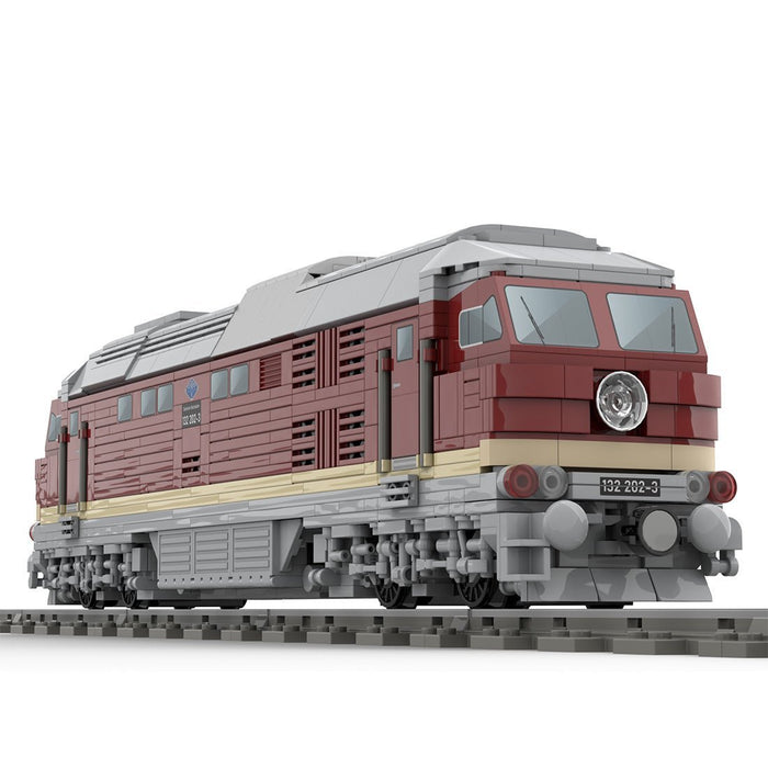 MOC - 127747 Electric Diesel Locomotive BR132 - LesDiy - Locomotive -