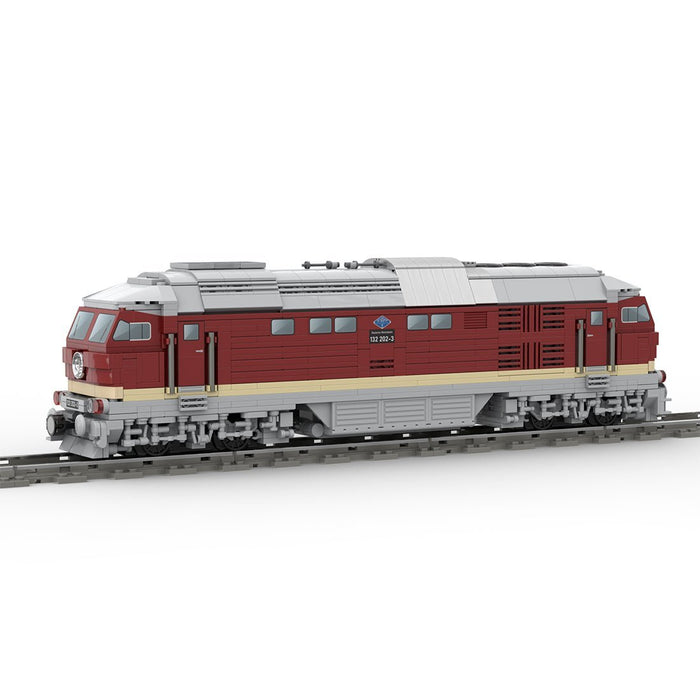 MOC - 127747 Electric Diesel Locomotive BR132 - LesDiy - Locomotive -