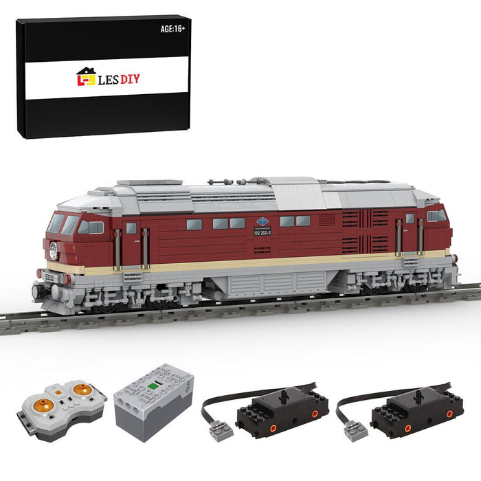 MOC - 127747 Electric Diesel Locomotive BR132 - LesDiy - Locomotive -