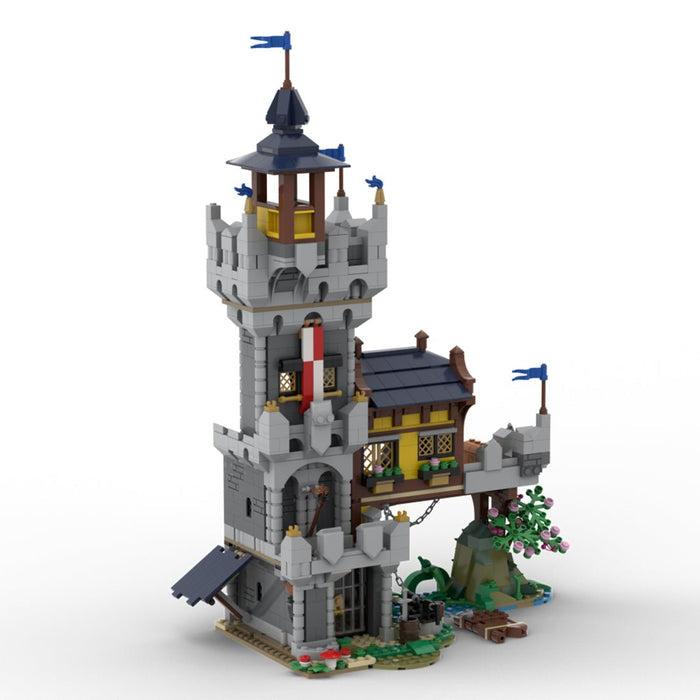 MOC - 128084 Medieval River Outpost Model Building Blocks - LesDiy -