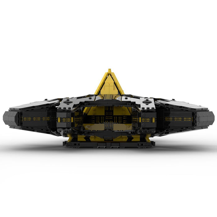 MOC - 128542 Goa'uld Ha'tak Sci - fi Battleship - LesDiy -