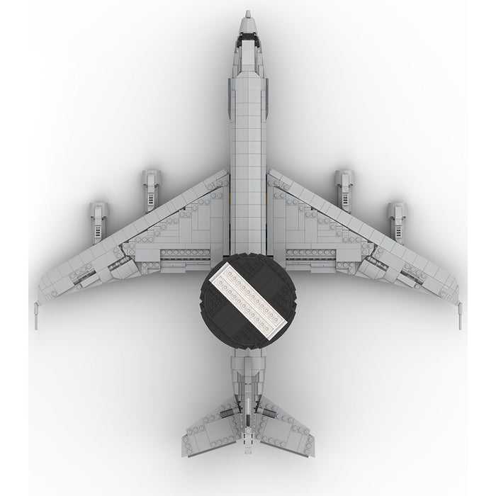 MOC - 128557 1/80 E - 3 Sentry Large Jet Military Early - warning Aircraft - LesDiy -