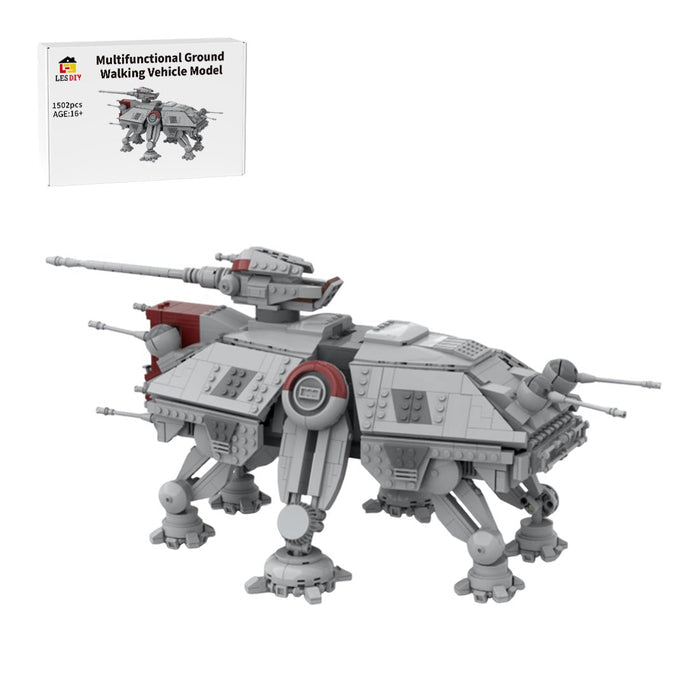 MOC - 129096 Sci - fi Multifunctional Ground Walking Vehicle Building Blocks - LesDiy - Locomotive -