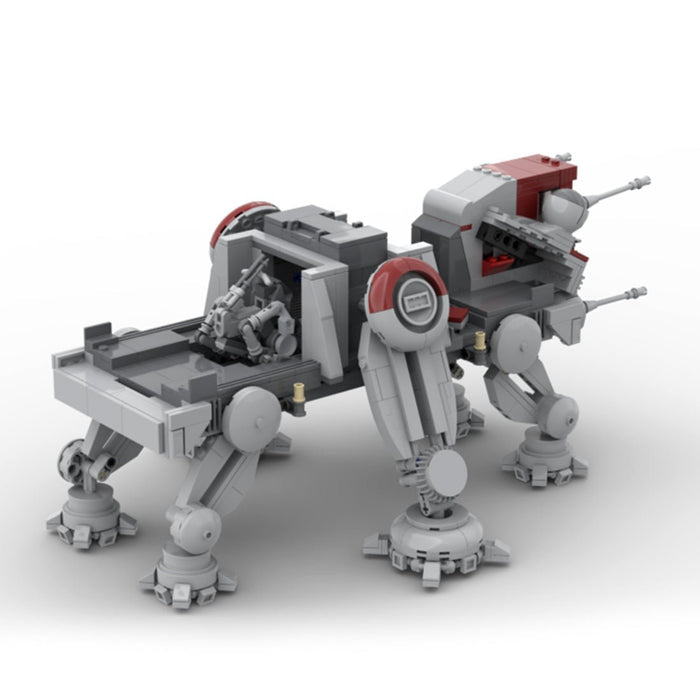 MOC - 129096 Sci - fi Multifunctional Ground Walking Vehicle Building Blocks - LesDiy - Locomotive -