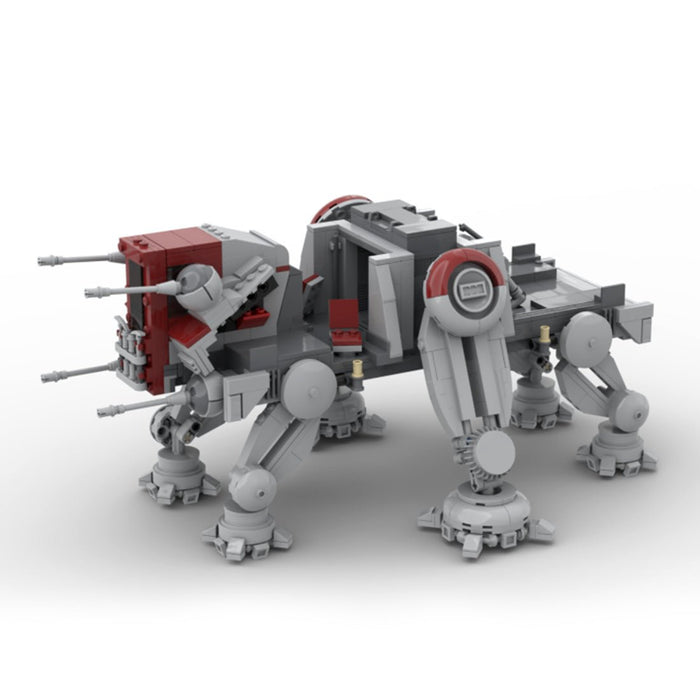 MOC - 129096 Sci - fi Multifunctional Ground Walking Vehicle Building Blocks - LesDiy - Locomotive -