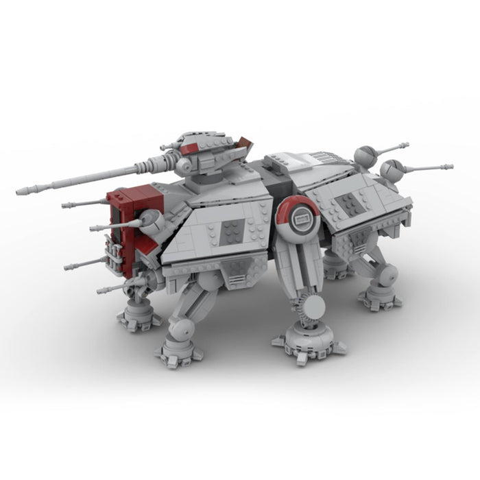MOC - 129096 Sci - fi Multifunctional Ground Walking Vehicle Building Blocks - LesDiy - Locomotive -