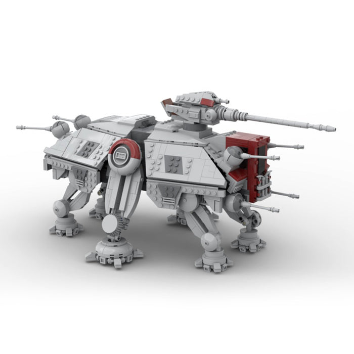 MOC - 129096 Sci - fi Multifunctional Ground Walking Vehicle Building Blocks - LesDiy - Locomotive -