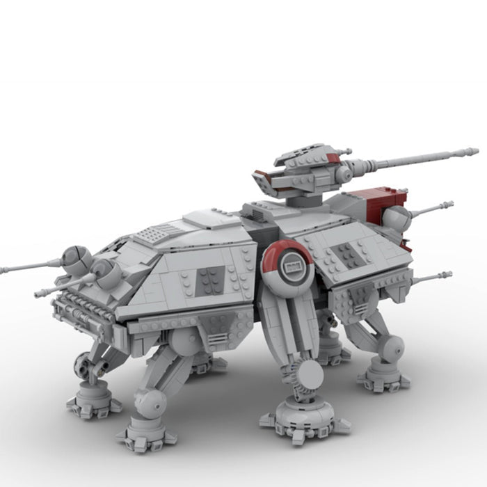 MOC - 129096 Sci - fi Multifunctional Ground Walking Vehicle Building Blocks - LesDiy - Locomotive -