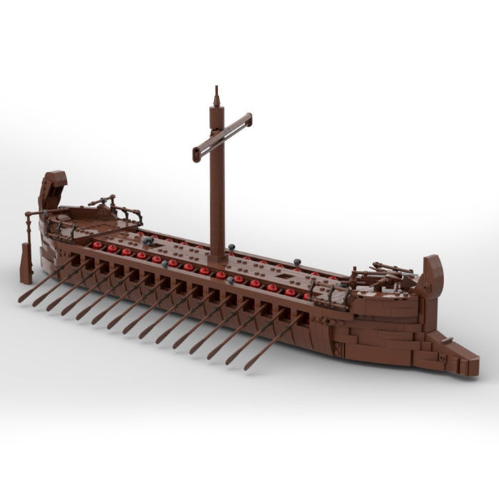 MOC - 129097 Medieval Sea Sailing Ship Model - LesDiy - Locomotive -