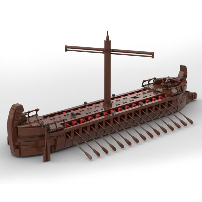 MOC - 129097 Medieval Sea Sailing Ship Model - LesDiy - Locomotive -