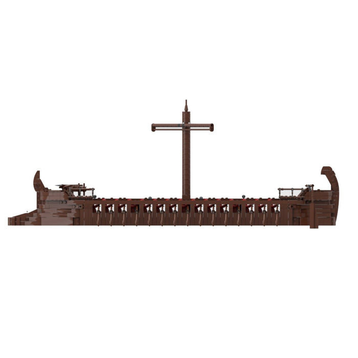 MOC - 129097 Medieval Sea Sailing Ship Model - LesDiy - Locomotive -