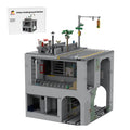 MOC-129272 Modular Urban Transit Station with Balcony Greenery Building Blocks-LesDiy-MOC-