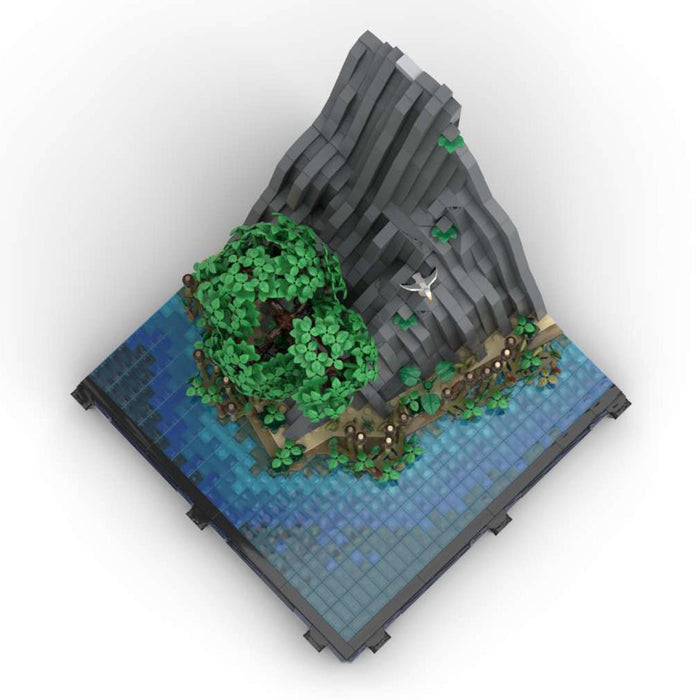 MOC - 130406 G4 Shore, landscape and substructure - LesDiy -