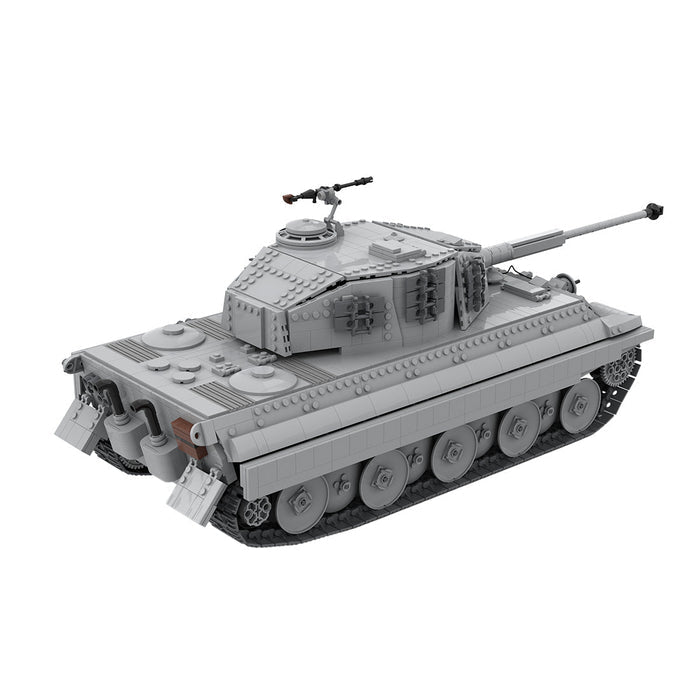 MOC - 130474 1/16 RC King Tiger Tank - LesDiy -