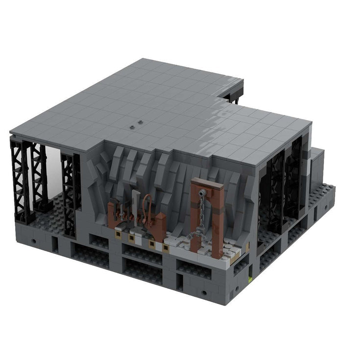 MOC - 130520 E2 Substructure and Part of Torture Chamber Building Blocks Set - LesDiy - Building Blocks -