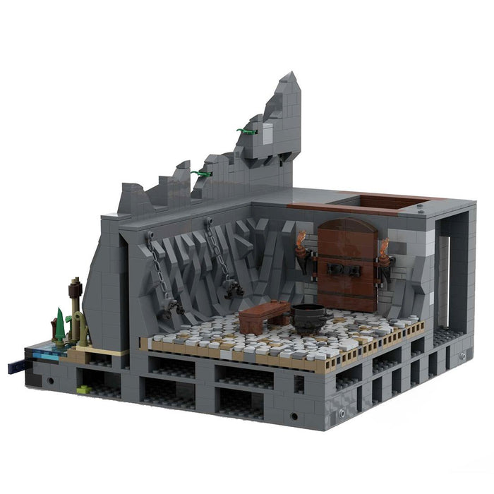 MOC - 130522 E1 Shore and Torture Chamber Building Blocks Set - LesDiy - Building Blocks -