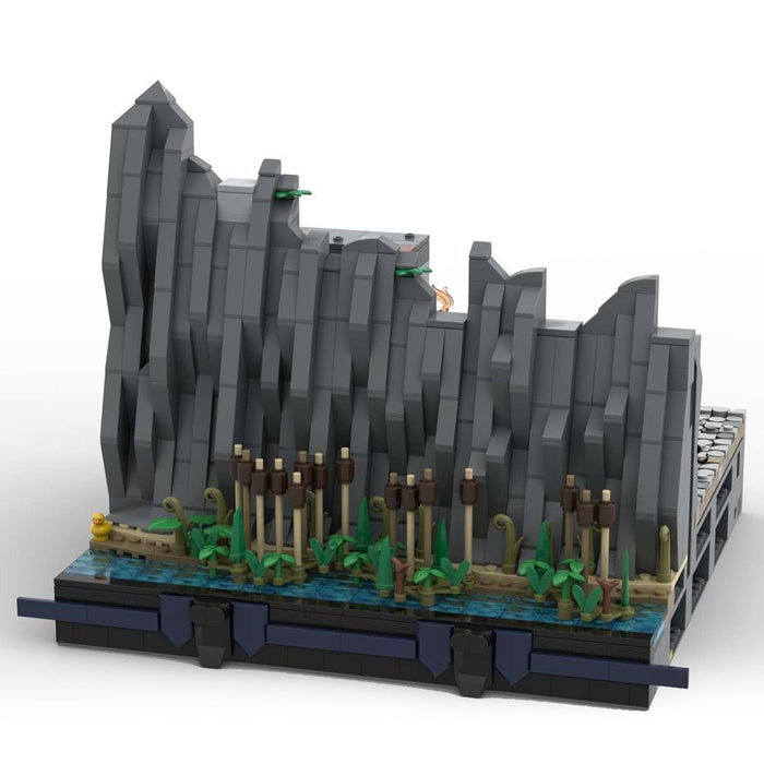 MOC - 130522 E1 Shore and Torture Chamber Building Blocks Set - LesDiy - Building Blocks -