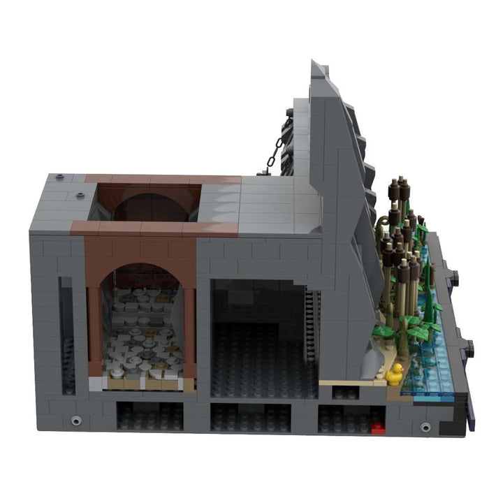 MOC - 130522 E1 Shore and Torture Chamber Building Blocks Set - LesDiy - Building Blocks -