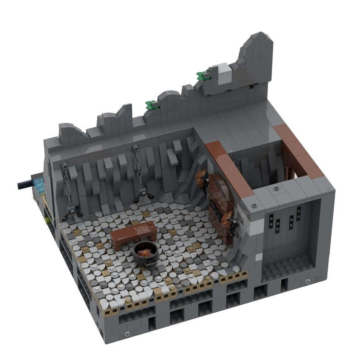MOC - 130522 E1 Shore and Torture Chamber Building Blocks Set - LesDiy - Building Blocks -