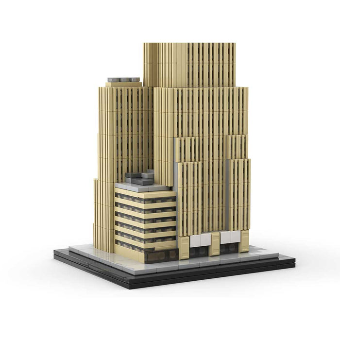 MOC-130597 New York Empire State - 1/800 Scale Building Blocks