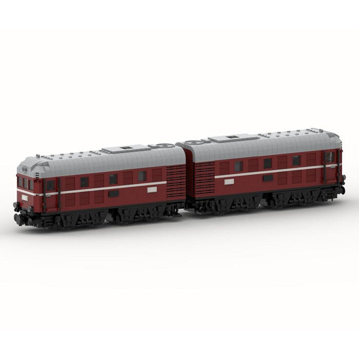 MOC - 130611 DB - Baureihe V188 (8w) Building Blocks Set - LesDiy - Locomotive -