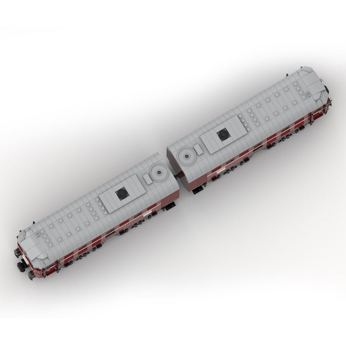 MOC - 130611 DB - Baureihe V188 (8w) Building Blocks Set - LesDiy - Locomotive -
