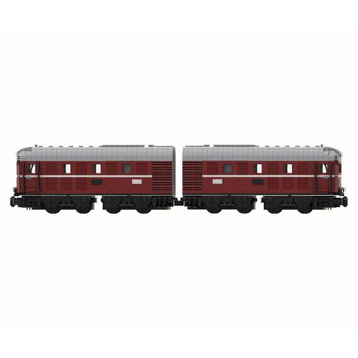 MOC - 130611 DB - Baureihe V188 (8w) Building Blocks Set - LesDiy - Locomotive -