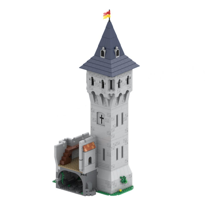 MOC - 130733 Donjon Model - LesDiy - Locomotive -