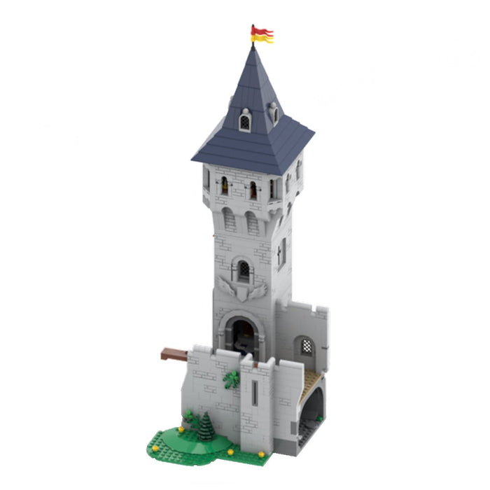 MOC - 130733 Donjon Model - LesDiy - Locomotive -