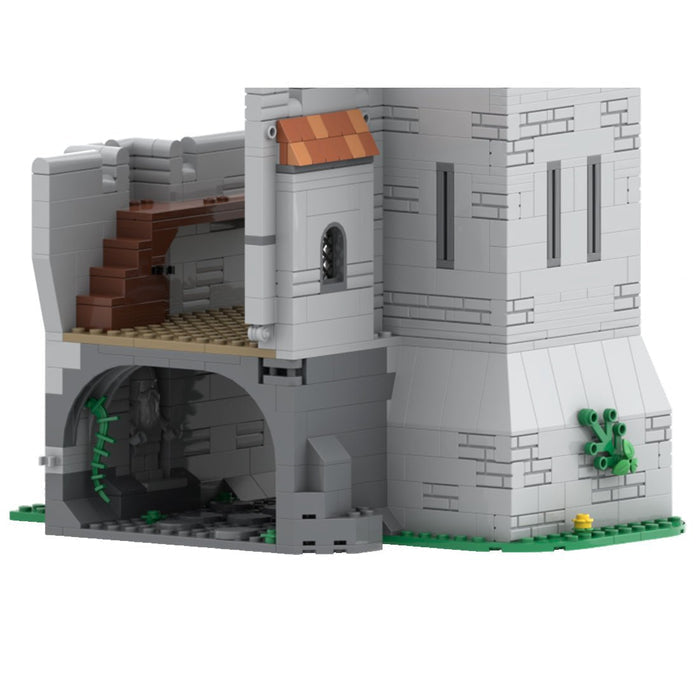 MOC - 130733 Donjon Model - LesDiy - Locomotive -