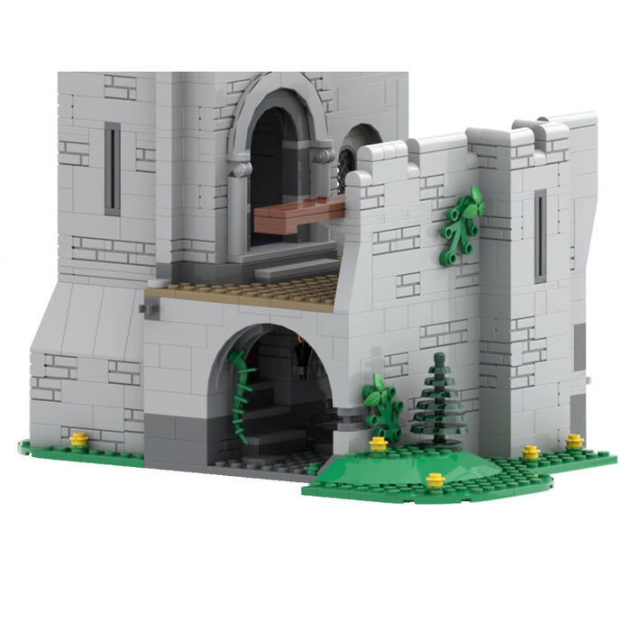 MOC - 130733 Donjon Model - LesDiy - Locomotive -