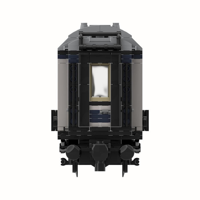 MOC - 130785 Bavarian Express Train Baggage Wagon (8w) - LesDiy - Building Blocks -