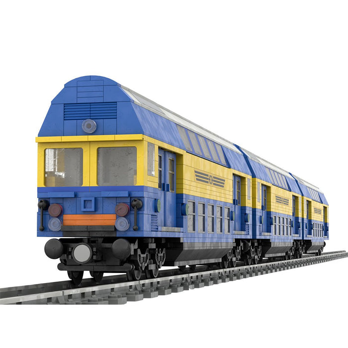 MOC - 130907 Double Deck Train Car - LesDiy -