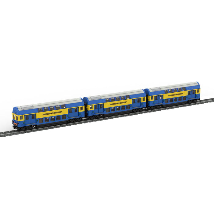 MOC - 130907 Double Deck Train Car - LesDiy -