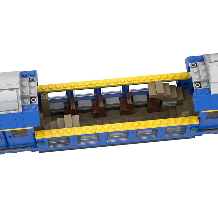 MOC - 130907 Double Deck Train Car - LesDiy -